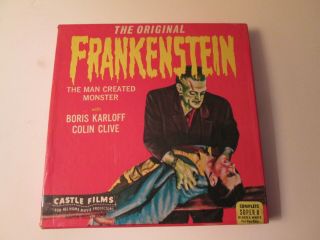 Frankenstein Castle Films 8 Mm Movie The Boris Karloff