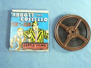 Castle Films Abbott And Costello 811 Fun On The Run 8mm