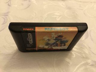 Sega Genesis Paperboy 1/I Game Authentic Vintage 2