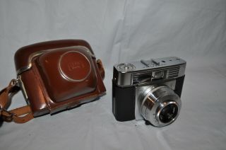 C Zeiss Ikon Prontormat Symbolica F2.  8 50mm Lens W Case Nr