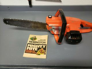 Vintage Remington Mighty Might Electric Chain Saw