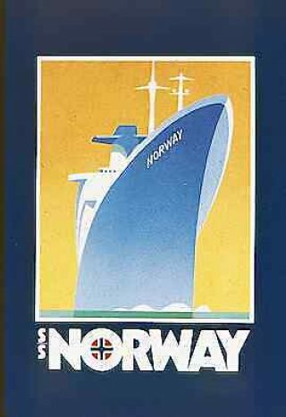 35mm Slides - Ss Norway Cruise Ship - 25 Slides