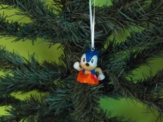 Sonic Toy Custom Christmas Tree Ornament The Hedgehog Vintage Action Figure