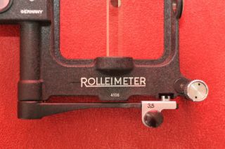 Rolleimeter For Rolleiflex 3.  5 Tlr Leather Case Template