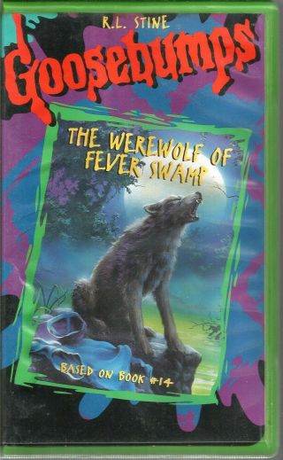 Goosebumps - The Werewolf Of Fever Swamp Vhs 1997 Fox Kids Network Rl Stine Vtg