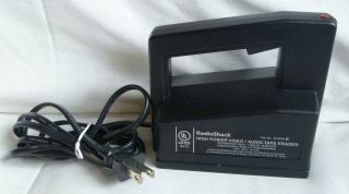 Radioshack High Power Video Audio Tape Bulk Eraser Reel To Reel Cassette 44 - 233a