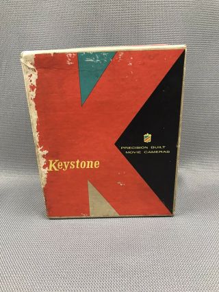 Vintage K - 26 Keystone 3 Lens Movie Camera 8mm. 2