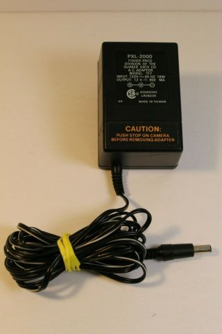 Fisher Price Electronics PXL 2000 PXl - 2000 TV Power Supply AC Adaptor 2