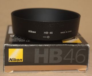 Nikon Hb - 46 Lens Hood For Dx 35mm 1.  8 Lens Nib 5877