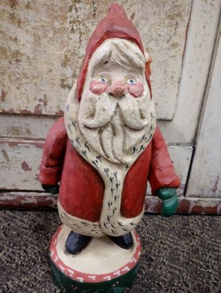House Of Hatten Christmas Vintage Santa 1988
