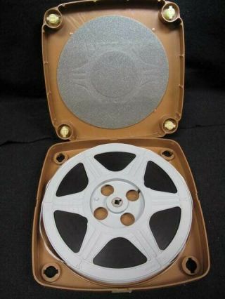 Vintage 16mm Film Reel With Plastic Case 800ft