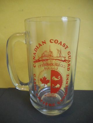 Canadian Coast Guard Ship Vintage Beer Mug,  C.  C.  G.  S.  Bartlett