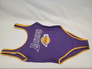 Nba Brand Los Angeles Lakers Women Size Small One Piece Swimsuit
