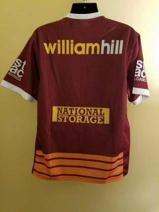 Brisbane Broncos National Rugby League NRL Nike Jersey Gently Size 3XL 2