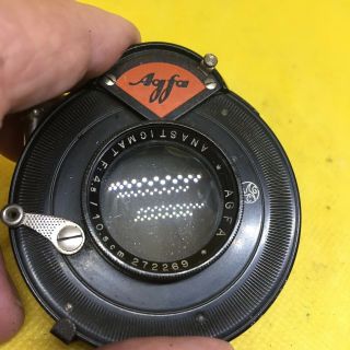 Vintage Agfa Camera Lens And Shutter For Folding Camera