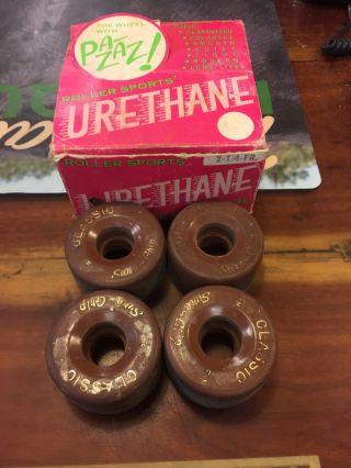Vintage Roller Skate Wheels With A Box (urethane)