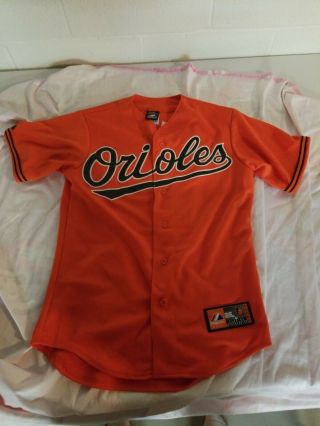 Chris Davis Baltimore Orioles Orange Majestic Jersey Size Adult Small