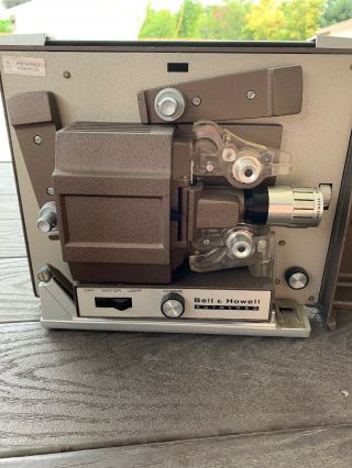 Vintage Bell And Howell Autoload 8mm 8 Model 356a Movie Projector