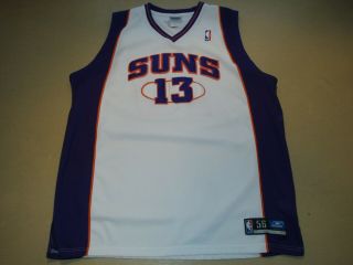 Authentic Steve Nash Phoenix Suns Reebok Jersey 56 3xl Sewn