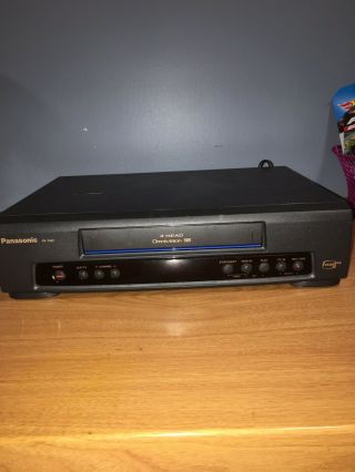 Panasonic Pv - 7401 Vhs Vcr Player  No Remote