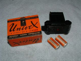 Univex Model A Vintage Subminiature Camera With Film