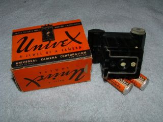 Univex Model A Vintage SubMiniature Camera With Film 2