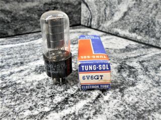 Tung Sol 6v6 Nos Audio Vacuum Tube Stereo Amplifiers