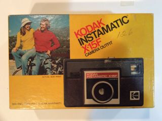 Vintage Kodak Instamatic Camera Outfit X - 15f