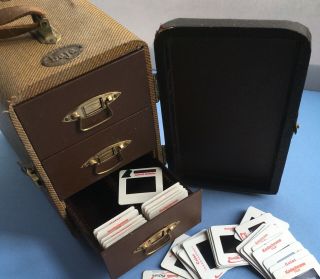 Vintage Baja Barnett & Jaffe Slide Cabinet Case with 3 storage Drawers 3