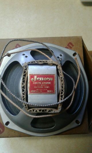 Rare Vintage Jensen Model F6x 6 " Speaker.