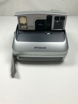 Vintage Polaroid One600 Silver Camera 600 Instant Film Camera