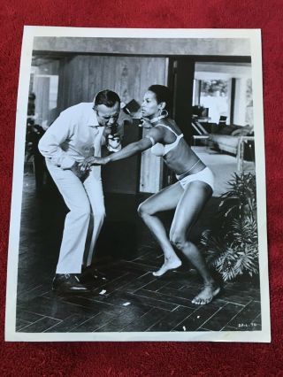 James Bond 71 Vintage Press Still Photo Sean Connery Trina Parks Great