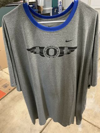 Nike Oregon Ducks Team Issue Player Football Mens Workout Shirt Training 4xl