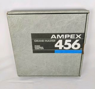 Ampex 456 Grand Master 10.  5 In X 1/4 In.  2500 