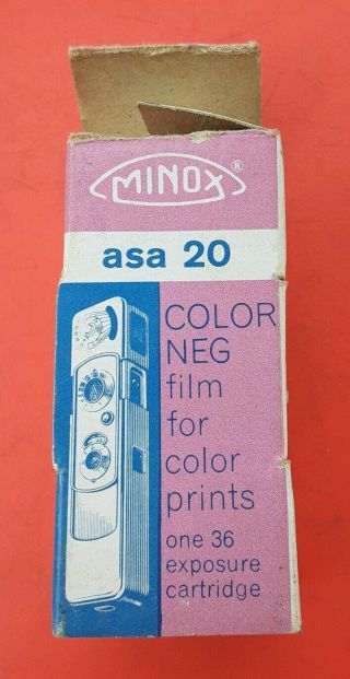 Expired Minox Spy Camera Film