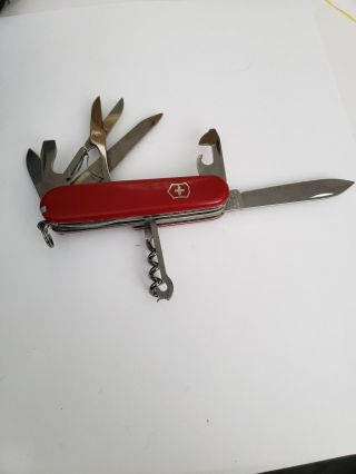 Vintage Officier Suisse Victorinox Swiss Made Swiss Army Knife Tool