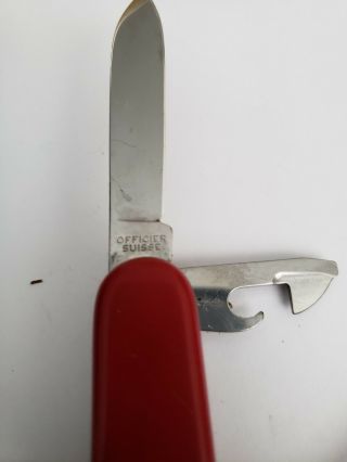 Vintage Officier Suisse Victorinox Swiss Made Swiss Army Knife Tool 2