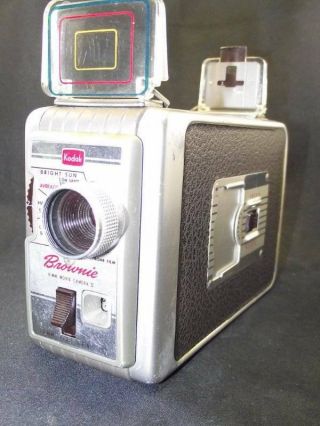 Vintage/old Kodak Brownie 8mm Movie Camera Model Ii - -