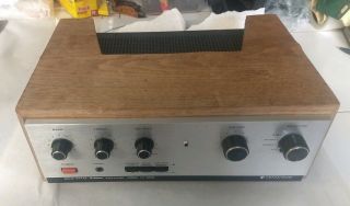 Kenwood Solid State Stereo Amplifier Model Ka - 2002 1971 Powers On But Not