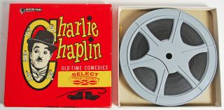 Charlie Chaplin - Vintage B/w Silent 8mm Film - In The Park - 651