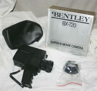 Vintage Bentley 8 Bx - 720 Movie Camera