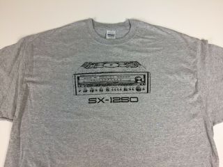 Vintage Pioneer Sx 1250 Receiver T Shirt 3xl