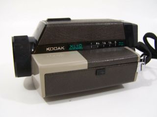 Vintage Kodak Xl10 8mm Movie Camera With Neck Strap