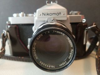 Nikon Nikomat Camera / Nikkor - H Auto 50mm Lens
