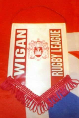Wigan Rugby League Vintage Mini Pennant