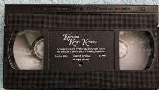 Vintage Kurtain Kraft VHS with Sandra Lee - Kornice Valance - Home Decorating 3