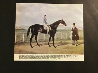 Lottery Photo Horse Racing 1839 Grand National