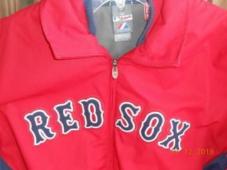 Boston Red Sox Majestic Therma Base Jacket Xxl