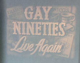 Gay Nineties Live Again 16mm Silent B&w Film