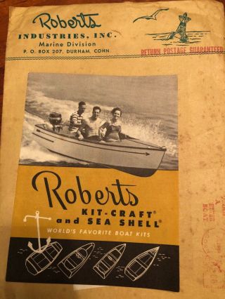 Vintage 50’s Goodyear Boat Motor Roberts Kit Craft Brochures AAA Daisy Air Rifle 2